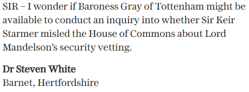 Telegraph Letters tweet media