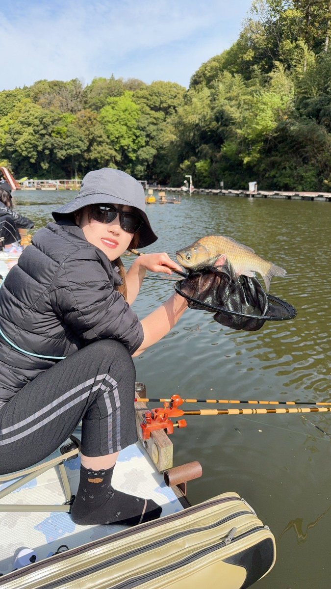 Asuka。釣り初心者🎣🐈🐾 tweet media