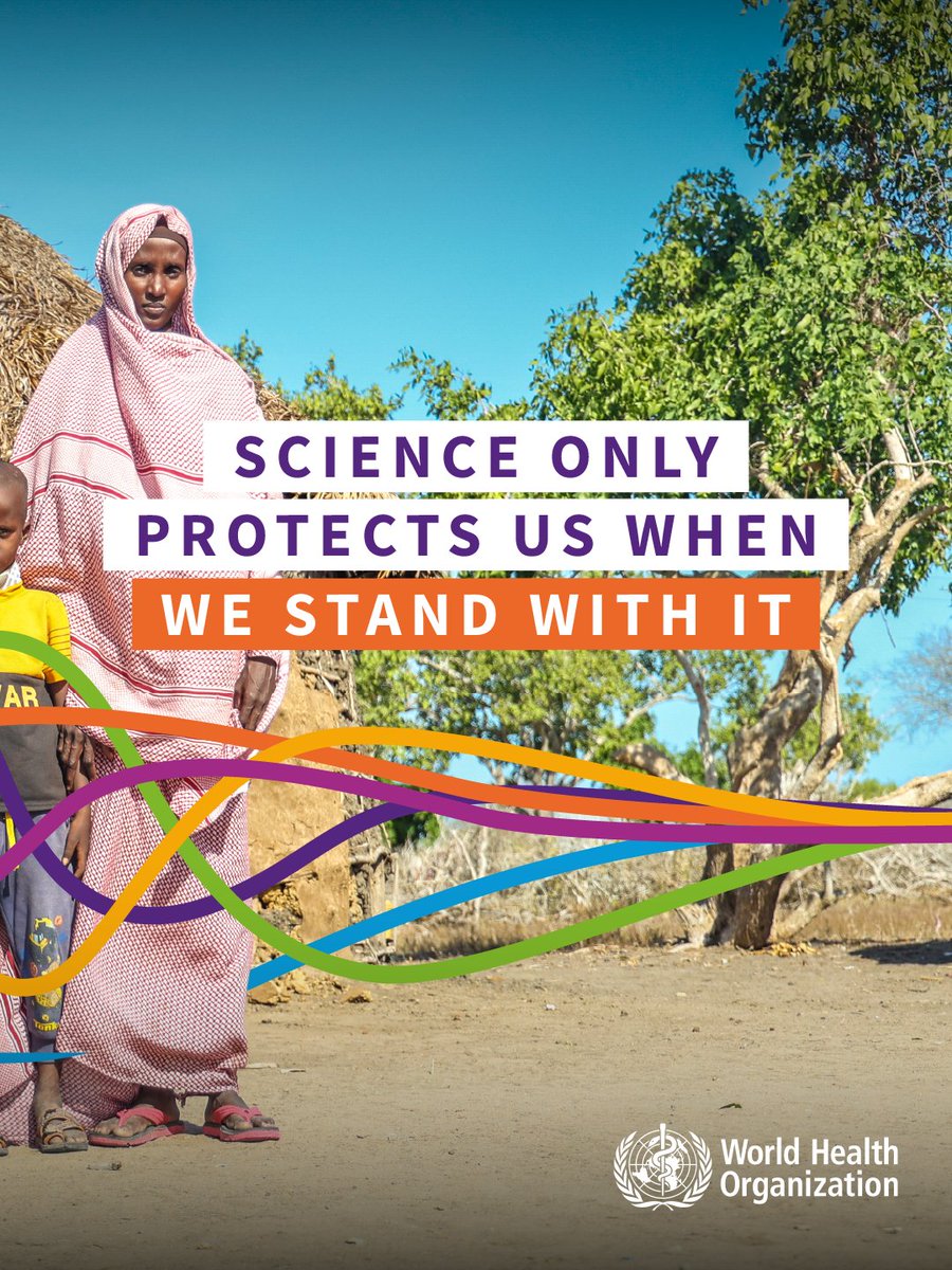 HopeAndBeyondUg's tweet photo. "Science is what protects you, your family, and your community every day". - @WHO 

#StandWithScience #WorldHealthDay 

#vision2030hab https://t.co/BgZMnBfHLj
