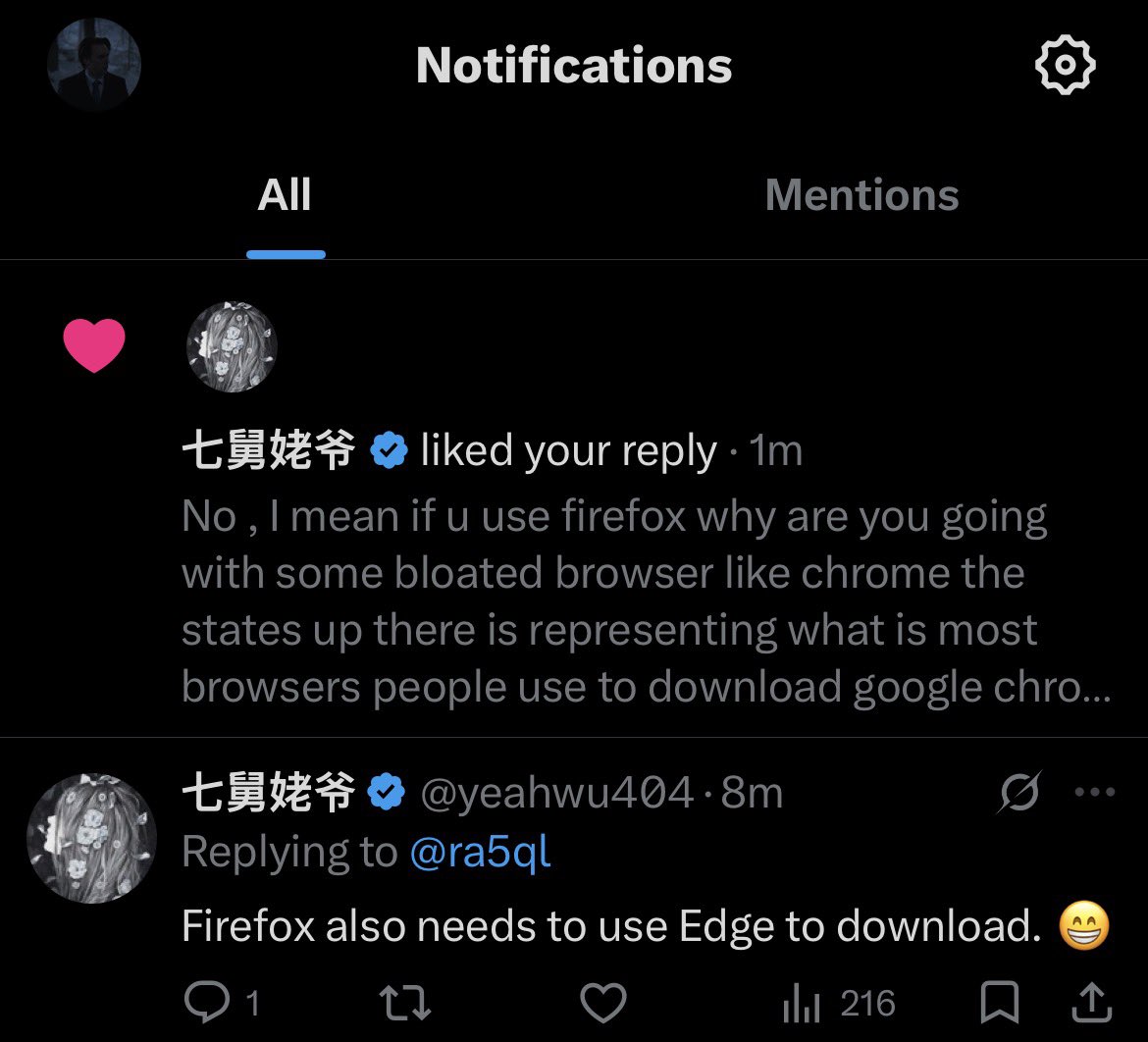 Vengance tweet media