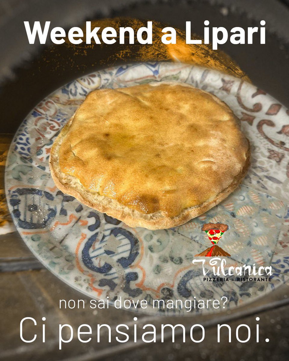 berteugo's tweet photo. Weekend a Lipari e non sai dove mangiare? Ci pensiamo noi. 🌋

Da Vulcanica trovi la pizza artigianale di Tindaro Merlo, un ambiente accogliente e la posizione perfetta — in Via Vittorio Emanuele, nel cuore del centro storico.

🍕 Pranzo: 12:00 – 15:00
🌙 Cena: 18:00 – 23:00 https://t.co/vyAJR32XwO
