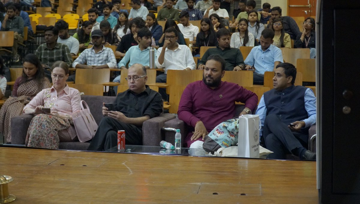 ShahraDinesh's tweet image. Great interacting with students at @IITKanpur  in association with @IdeasMatterMost.
We explored how #enterprise and #leadership can drive nation building. Purpose-led ideas create real impact.