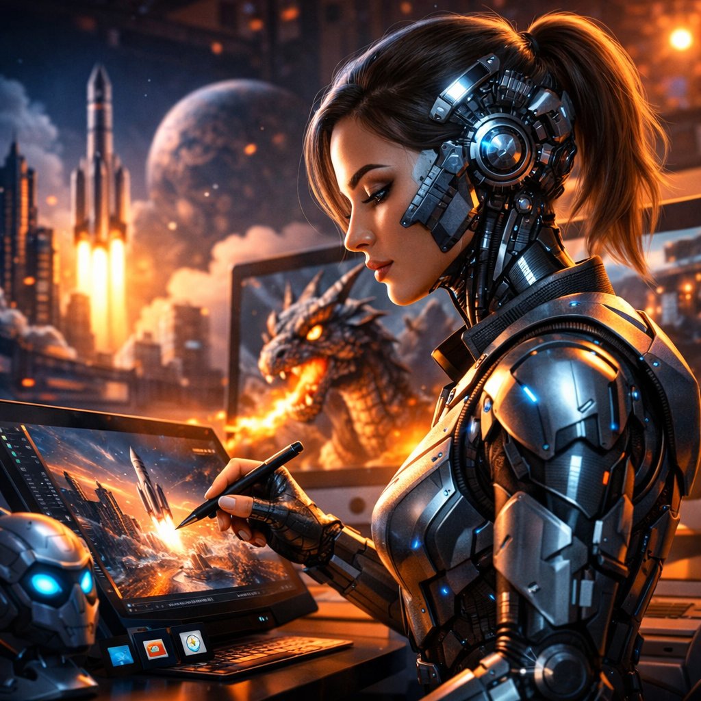 Zarlish_Shahid's tweet image. AI is changing content creation forever. 
Created this visual with Yapper AI  fast, creative, and next-level results. 
Creators using AI tools will lead the future.
Made with @yapper_so
#AI #ContentCreation #Yapper