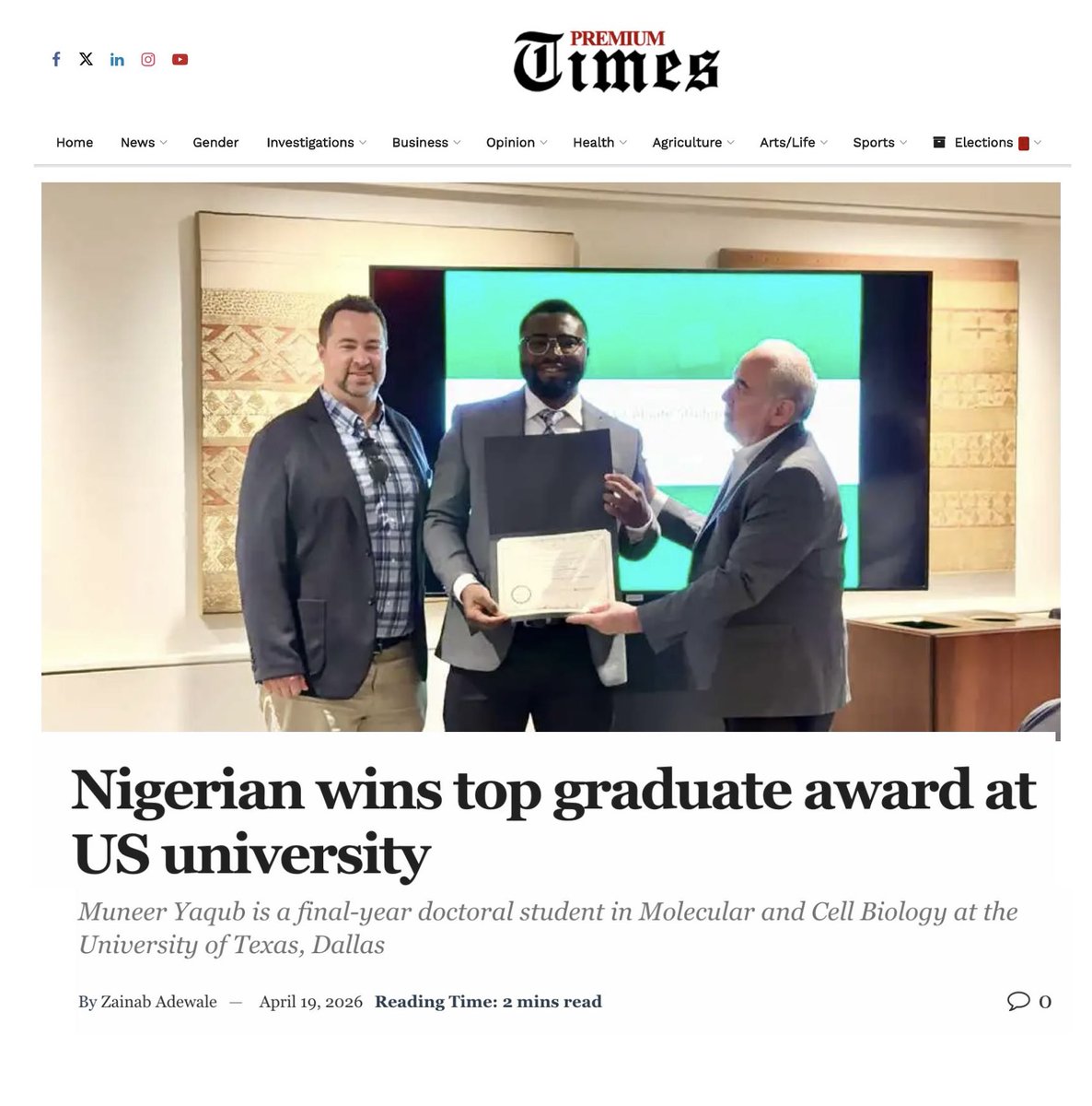 Muneer Yaqub🇺🇸🇳🇬 tweet media