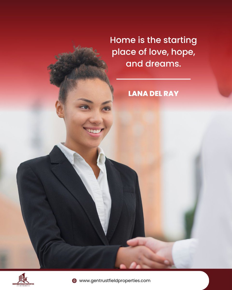 gentrustfield's tweet photo. 🏡✨ “Home is the starting place of love, hope, and dreams.” – Lana Del Ray  

Your dream home awaits. 💖  

#HomeSweetHome #DreamLiving #RealEstateNigeria #PropertyGoals #GentrustfieldProperties https://t.co/OKrZOWQalj