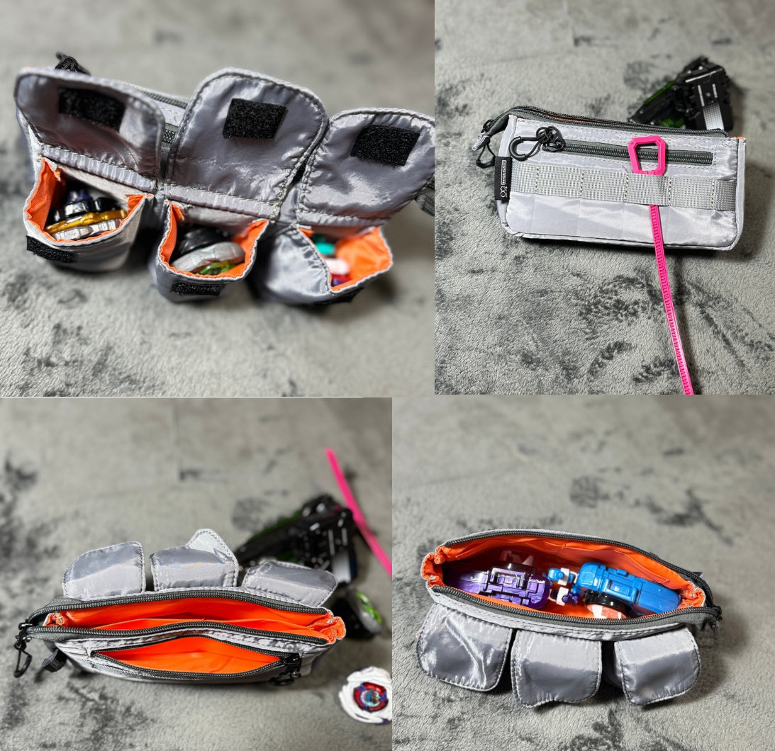 chinshipment's tweet photo. BBLDのケース ！？
「GEARS PACK」を購入

ランチャー2個＋グリップ入る！
ベイ3個入る！
ワインダーにも対応！
札やシールの入るポケット3箇所！

わかってるなぁタカラトミー!
わかってるなぁBBLD!!
.
..
…
サンスター…？
ﾊﾞﾝﾀﾞｲﾅﾑｺ…？
#ベイブレードX
わかってるなぁバンダイナムコ… https://t.co/BtrOJZi08h