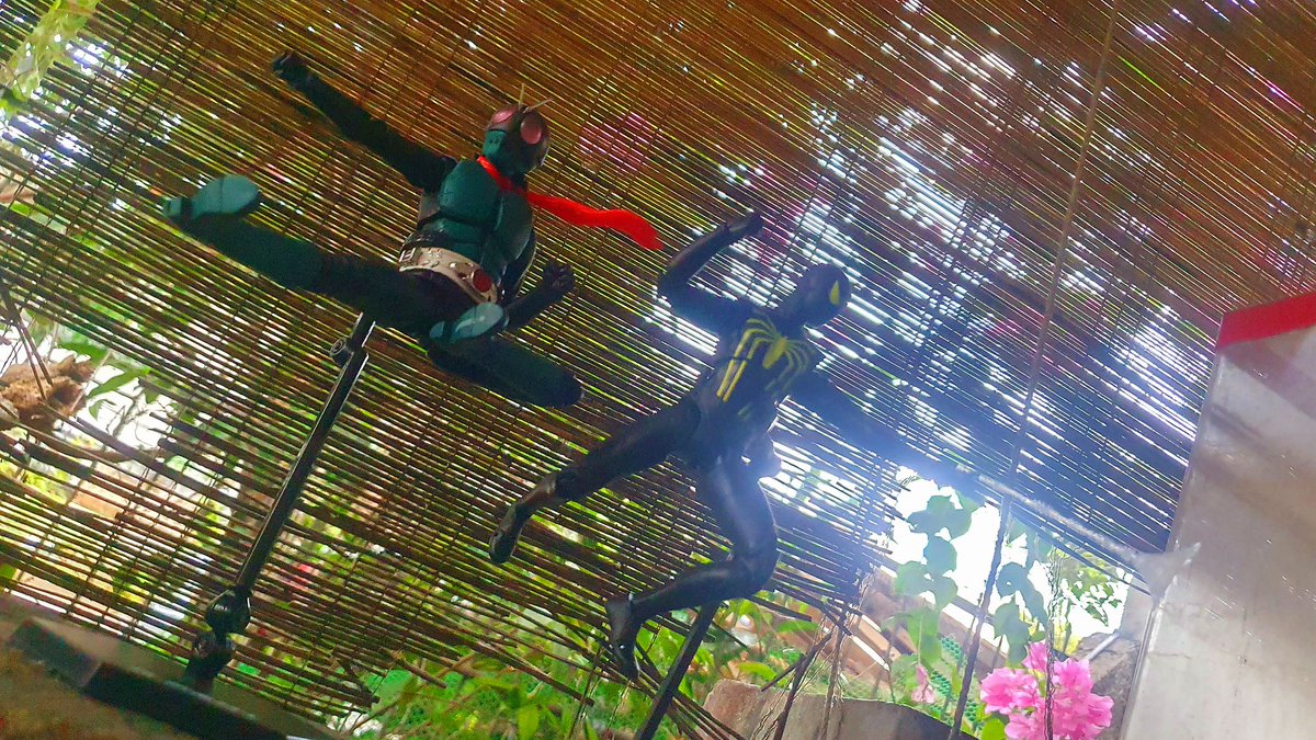 Carnotaurus4774's tweet image. Here's the last set of pics that I took of the figures 😎

#KamenRider #Tokusatsu #SpiderMan #Marvel #InsomniacGames #ZDToys
