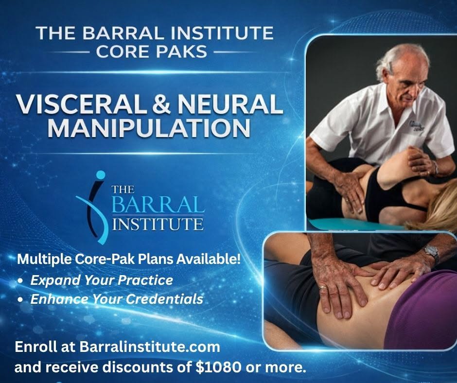 🌟 Plan your Barral course journey today!

Save with VM &amp; NM Core-Paks, stay on track for certification, and start right away—no waiting.

Take your manual therapy practice to the next level:
 barralinstitute.com/courses/core-p…

#ManualTherapy #ProfessionalDevelopment