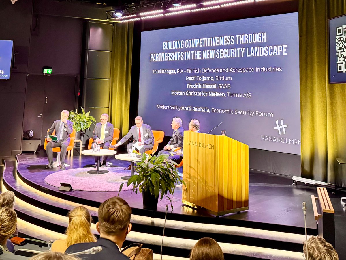 BSapag's tweet image. Now attending the #HanaholmenIndustryForum: The Old World Order is Cancelled
Keynote Erik Thedéen Governor of @Riksbank, on crisis preparedness pillars: low debt = high leverage.
✅ Fiscal balance
✅ Independent Central Bank
✅ Global CB cooperation
#Economics #Sweden