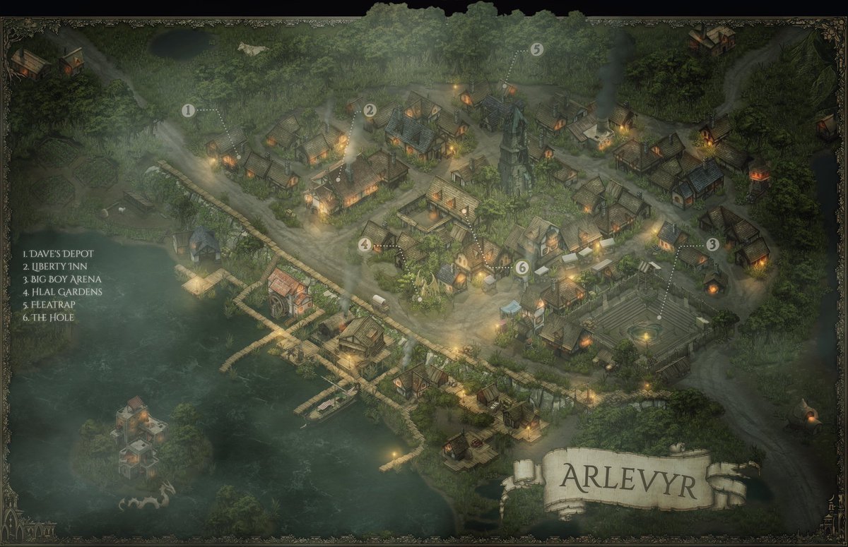 inkarnaterpg's tweet image. 🏠 Arlevyr 🏠
 
🎨 Map by Tuberculosis9 on our Explore page.
 
Created with our Fantasy Regional style.

#maps