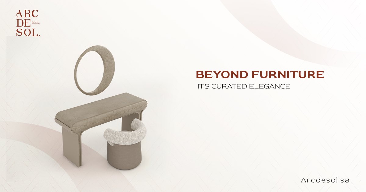 Arcdesol's tweet image. Discover pieces chosen to elevate every corner of your home.✨

#LuxuryFurniture #Craftsmanship #InteriorDesign #PremiumLiving #ModernInteriors