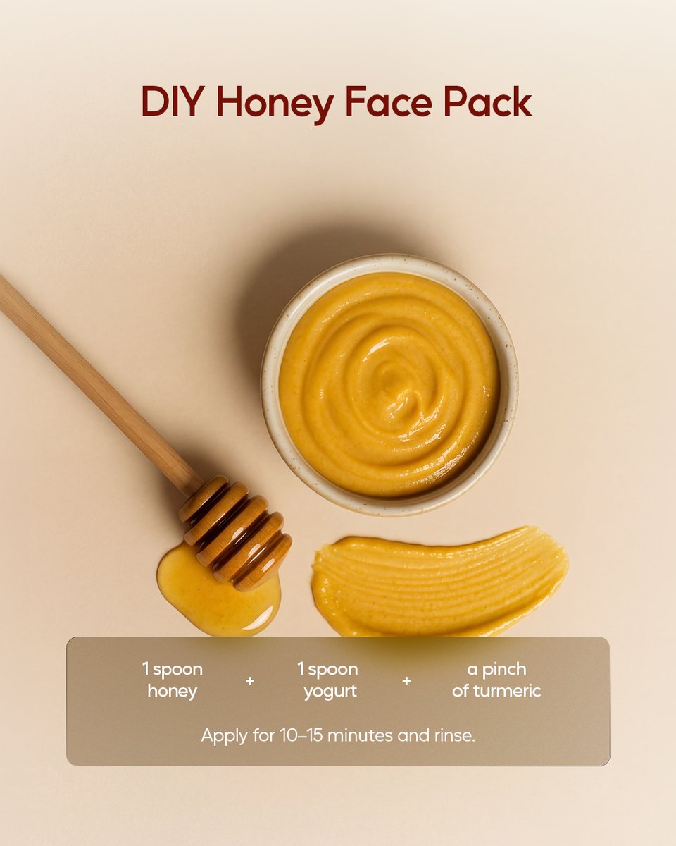CredAgro's tweet photo. Don’t just eat your honey—wear it! Get that spring glow in Kashmir with our pure, raw honey.

Disclaimer: Not medical advice. Please check ingredients for allergies or sensitivities before consumption.

#CredAgro #HoneySkincare #NaturalGlow #KashmirHoney #SpringSkincare https://t.co/EkKVDnnGIr