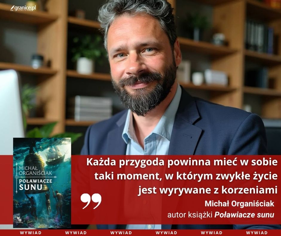 – Doszedłem do wniosku, że skoro magia jest robieniem czegoś niemożliwego, to nie może istnieć, bo jeśli cos jest niemożliwe, to... jest niemożliwe!– mówi Michał Organiściak, autor #ksiazki „Poławiacze sunu". Wywiad: granice.pl/publicystyka/m…
