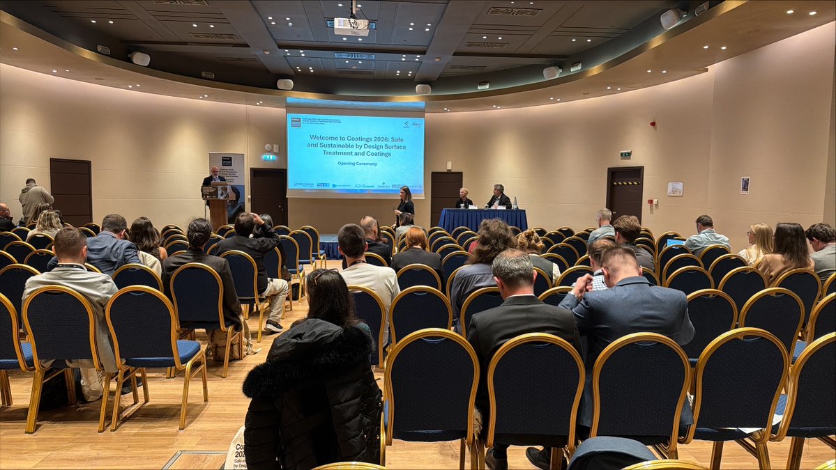 Coatings_MDPI's tweet image. #Conference #Coatings2026

Come meet us at our booth at the Coatings 2026: Safe and Sustainable by Design Surface Treatment and Coatings conference!

For more information on the conference, please visit: sciforum.net/event/Coatings…

#MDPI #Coatings #OpenAccess