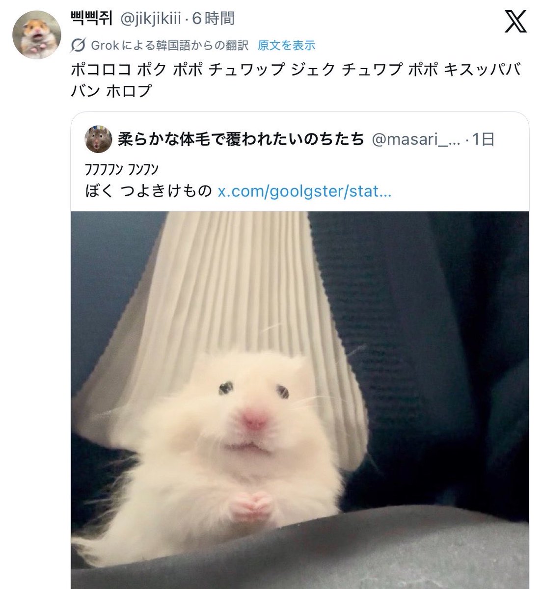 柔らかな体毛で覆われたいのちたち tweet media