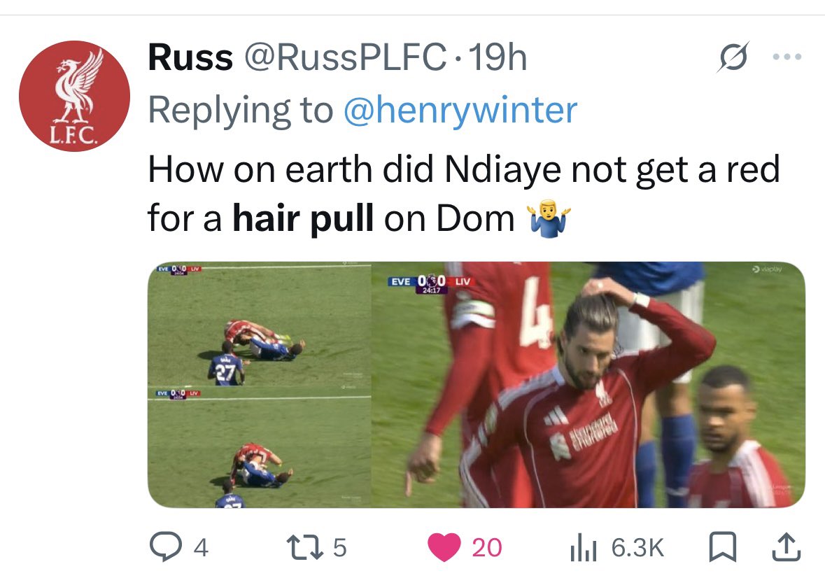 Carl LFC tweet media