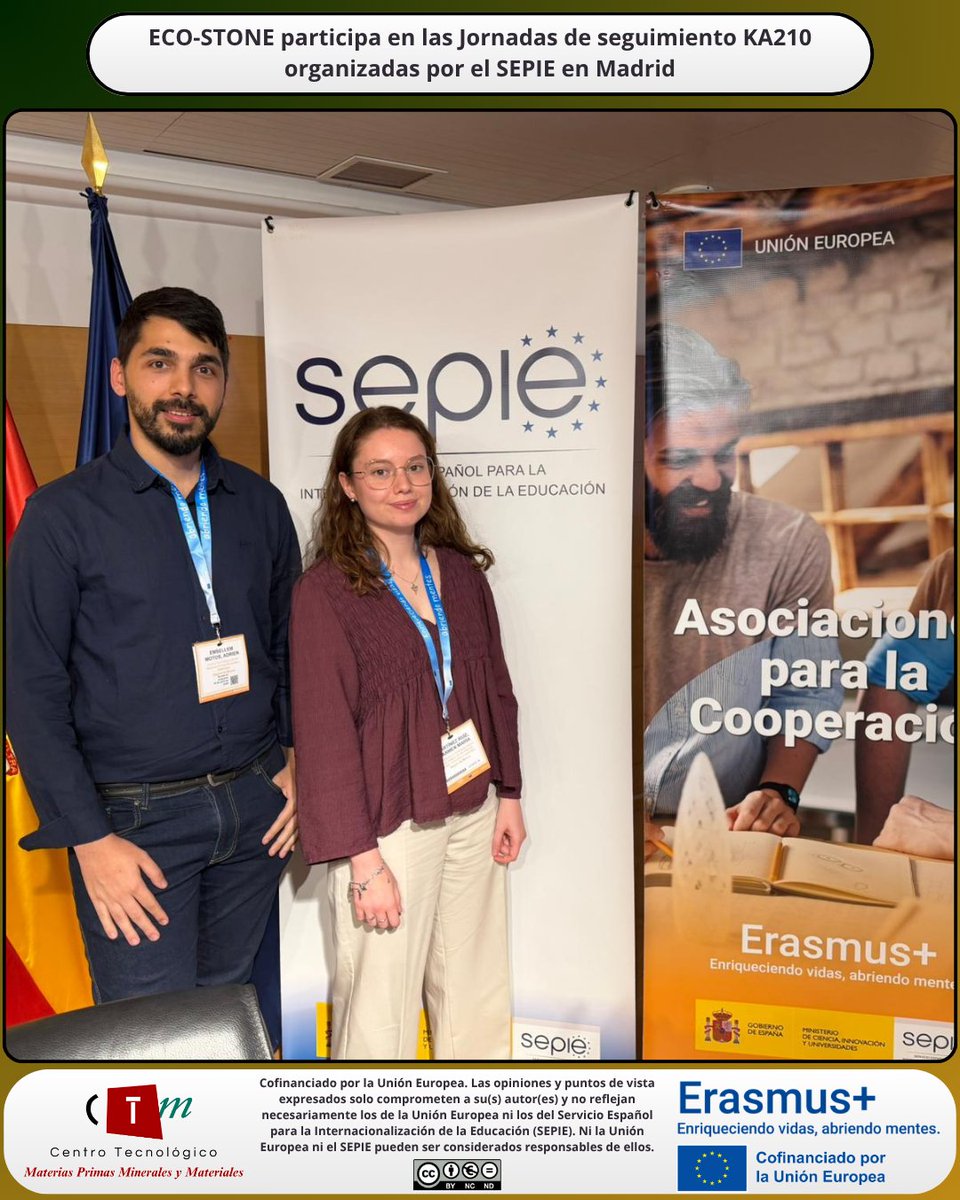 ctmarmol's tweet image. El CTM en las Jornadas de seguimiento #KA210 del @sepiegob en Madrid. Gestión, comunicación, sostenibilidad e impacto, más espacio de dudas con expertos para asegurar un progreso sólido del ECO-STONE.
🔗  eco-stoneproject.eu
#ECOSTONE #ErasmusPlus #VET