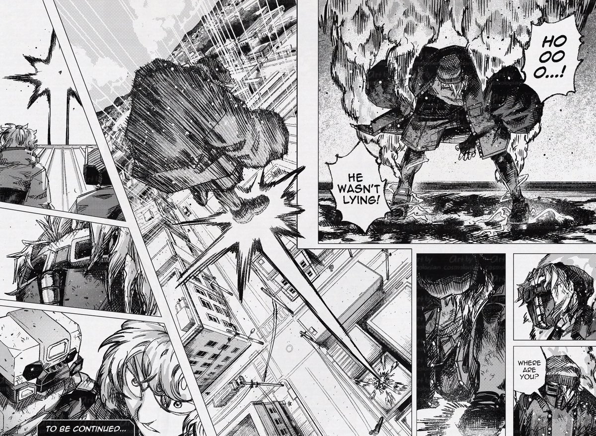 Thought Id share the storyboard vs final spread on chapter 12