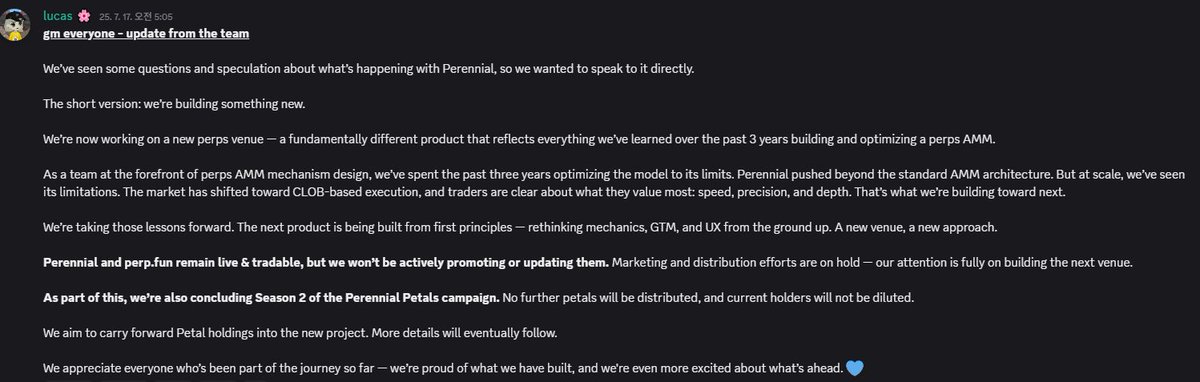 KoreaOTC's tweet photo. @scrypto_ @perenniallabs

=
@cascade_xyz

perennial  rug ->cascade rug Beggars who run away after taking only the fees https://t.co/D8WNw63nAM
