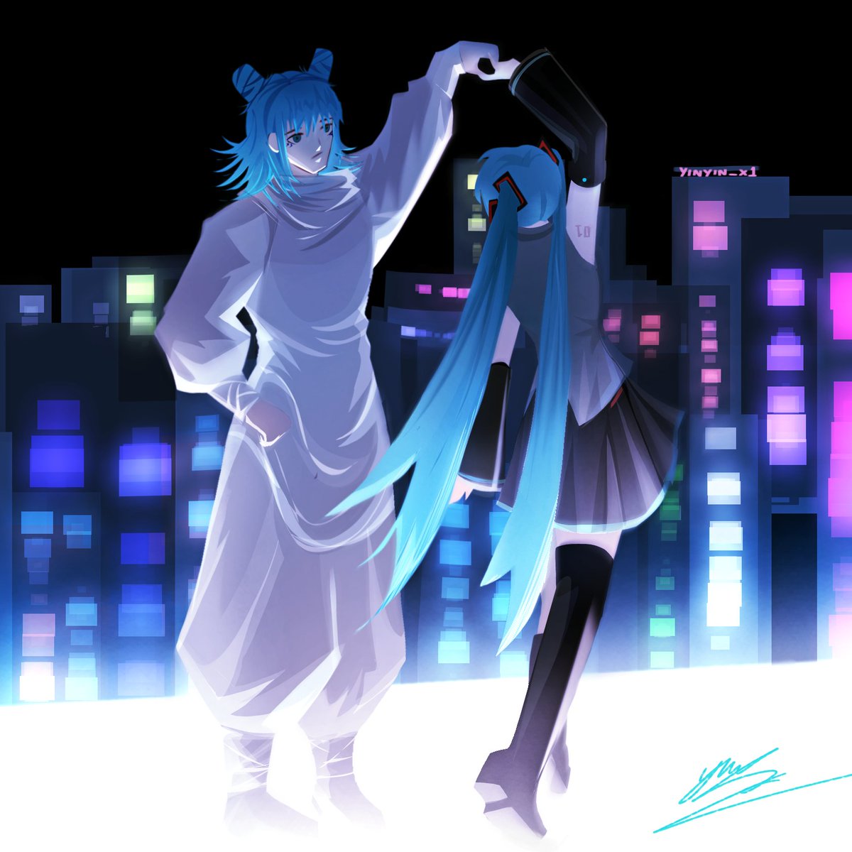 yinyin_x2's tweet photo. #kashimo #miku https://t.co/eoKRGpc6Zx