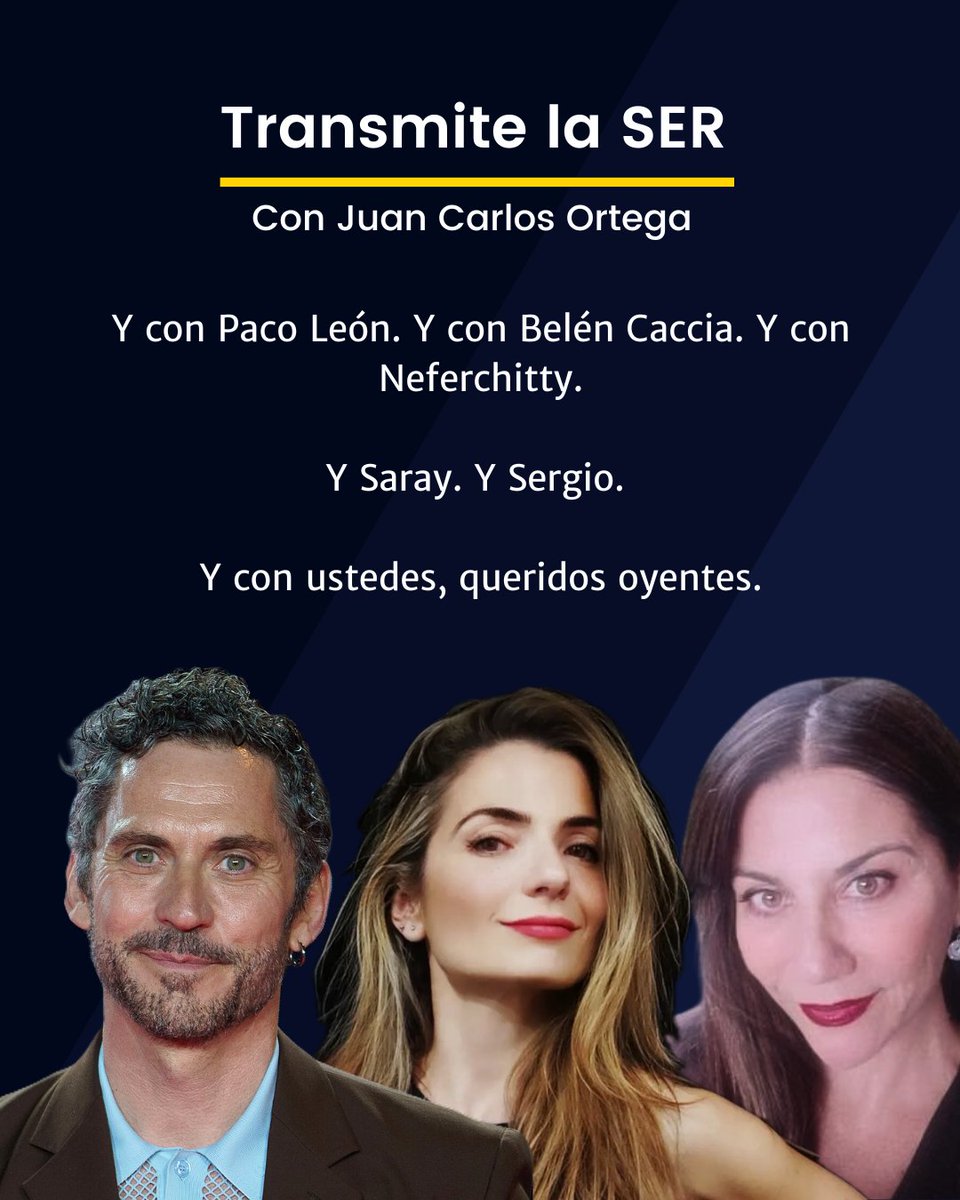 Transmite la SER tweet media