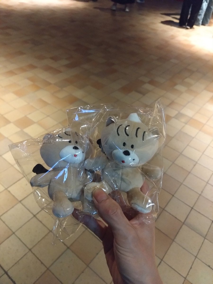 AIMさんのおかげでミニあくまゲットできた！😭