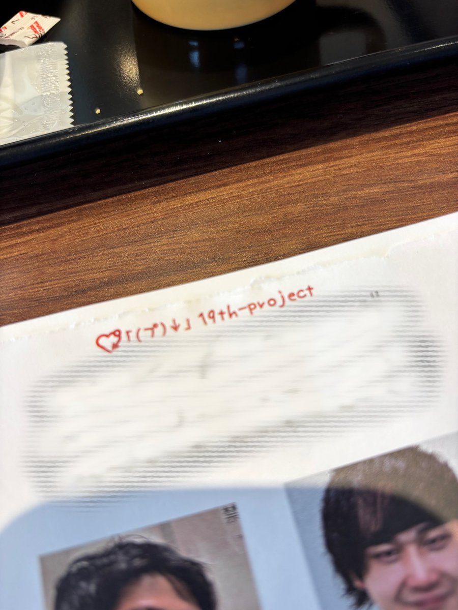 脚本書く時の役者の顔見る用資料