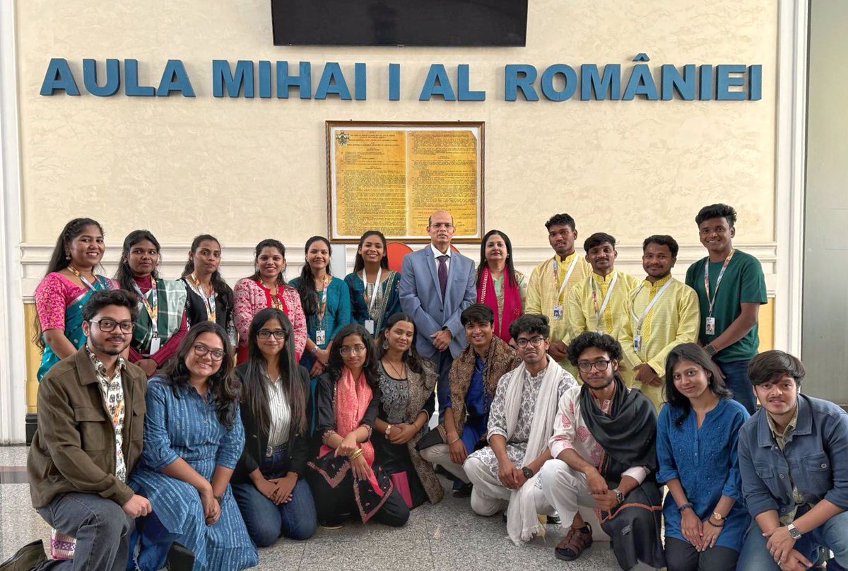 India in Romania tweet media