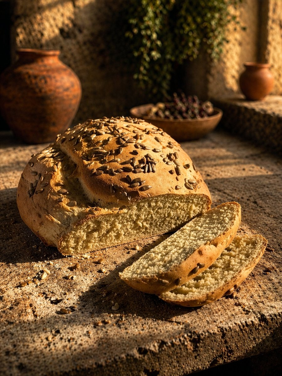 michanzl's tweet image. Homemade bread is the best. This loaf is made with regular flour and corn meal, and has sunflower, pumpkin and sesame seeds. Simply delicious!

#bread #homemadebread #sunflowerseeds #sesameseeds #pumpkinseeds #sundaybaking #homebaking #michasberrykitchen