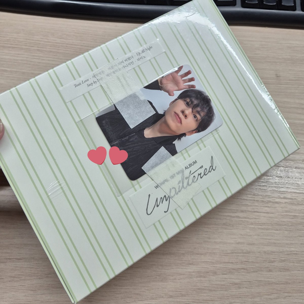 sywdaysix's tweet photo. thank you mimins @bfeeling_ @bfeeling_adm 🤍💚🤍💚 https://t.co/QhEbJkHHlN