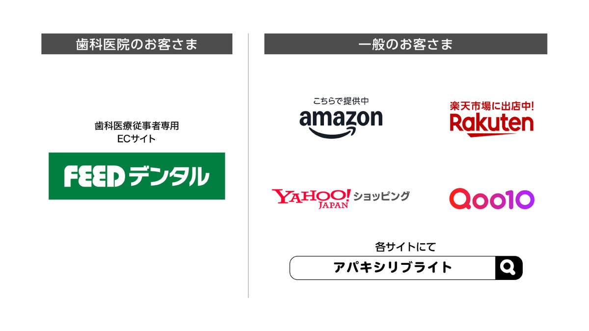 FEED_Corp's tweet photo. 一般販売も実施中！
Amazon, 楽天, Yahoo!ショッピング, Qoo10で手軽にご購入いただけます！ https://t.co/mPMUO9THcu