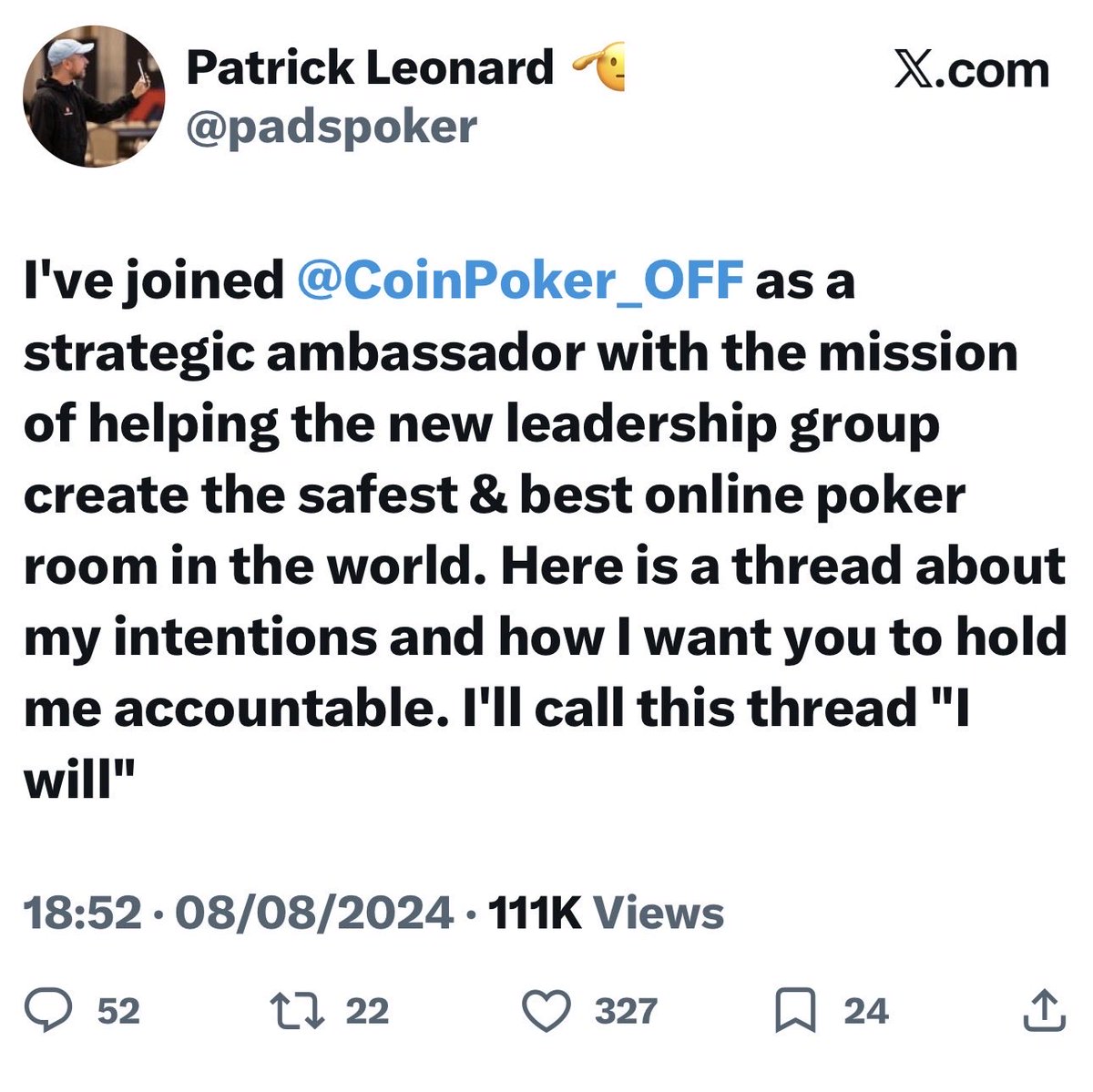 Pokerbots tweet media