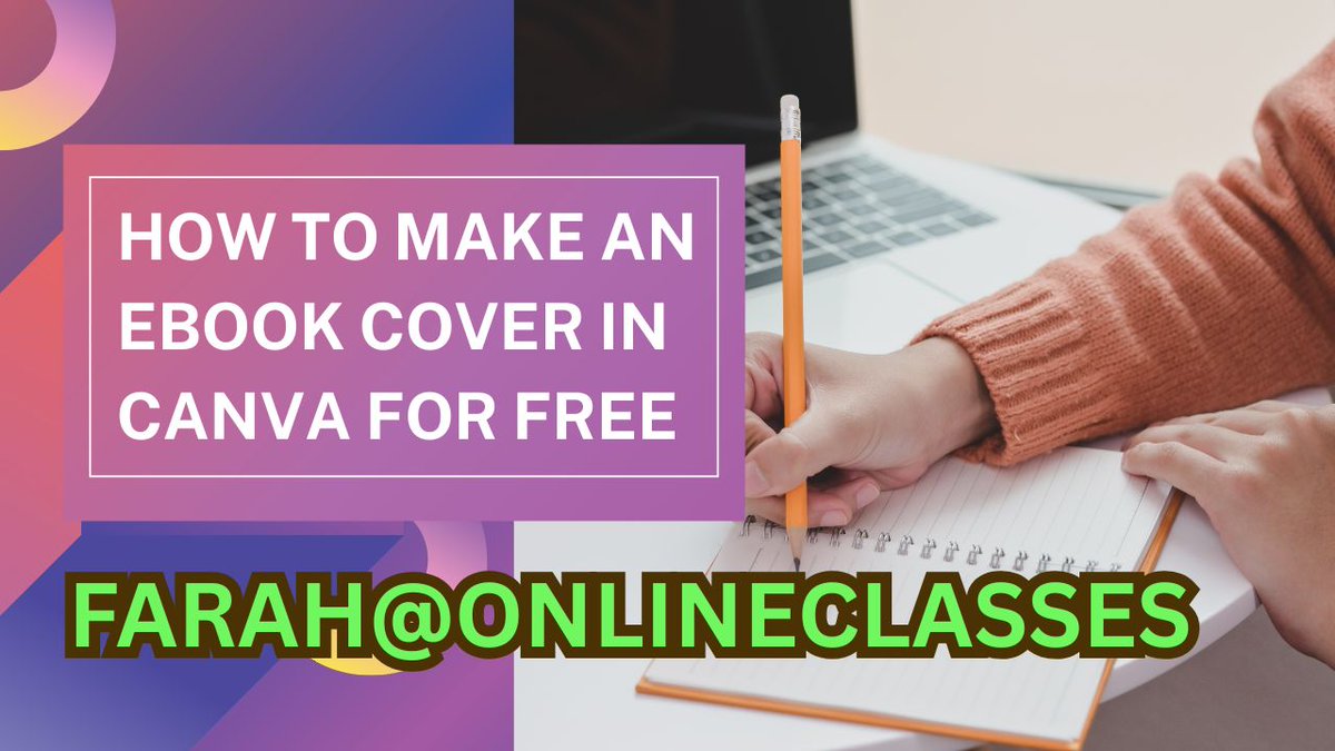 farahna30619545's tweet image. How to make an ebook cover in canva for free youtu.be/6MoxOuss1M8?si… via @YouTube 

#onlineclasses #earnmoneyonline #makemoneyonline
#writefiction #writestoriesandearnmoney
