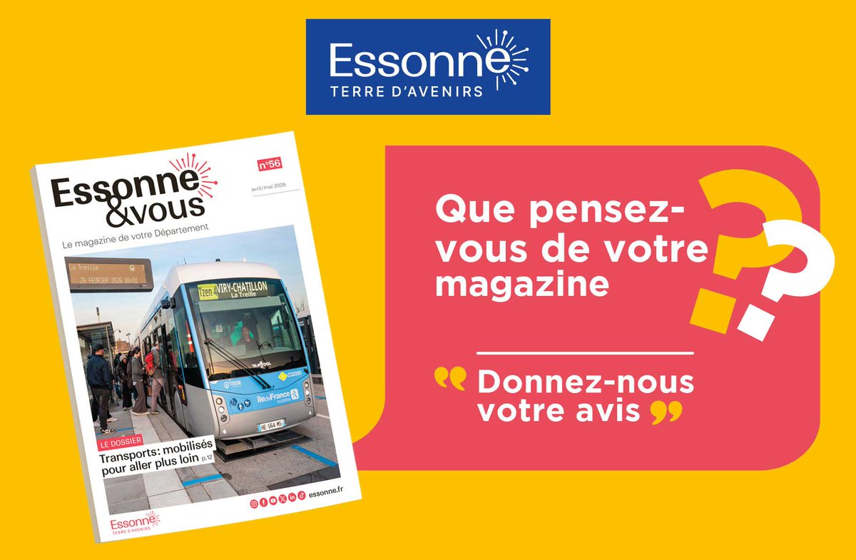 Département de l'Essonne tweet media