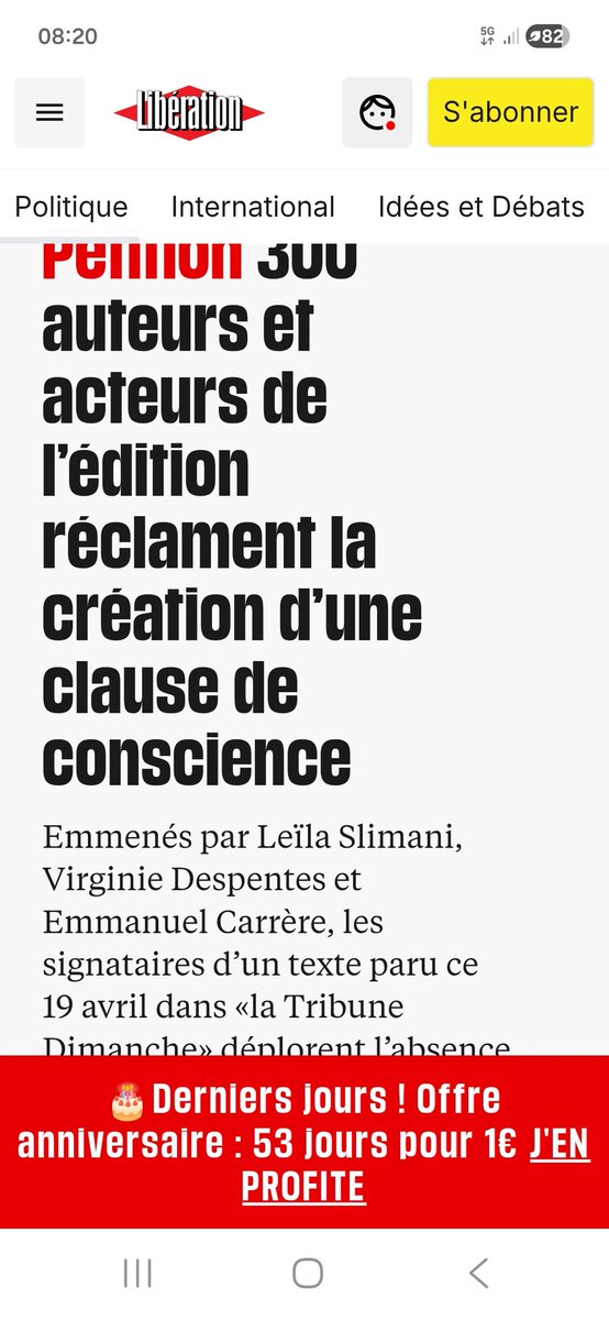 AgretDenis's tweet image. Une clause de #conscience pour la #presse et l'#édition. 
Hier, j'ai vu Les rayons et les ombres.
youtu.be/f3z46ECvYsk?is…
Le "pouvoir" d'un journaliste est ce qu'il n'écrit pas, ne dit pas. = la censure, nous dit-on dans le film.
Qui est le "Jean Luchaire" en 2026 qui nous