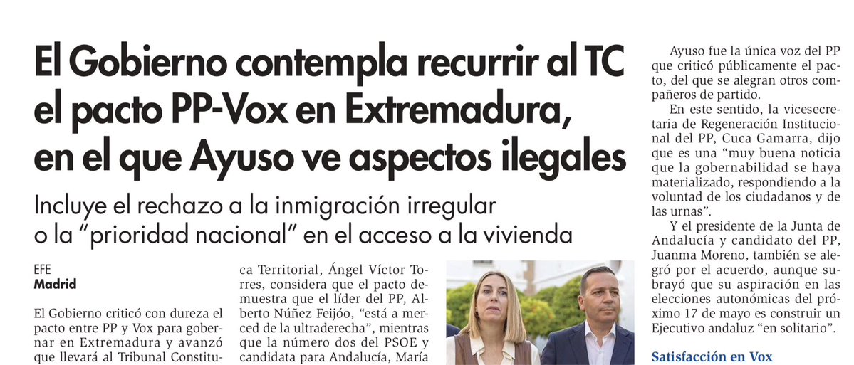 Jorge Buxadé tweet media