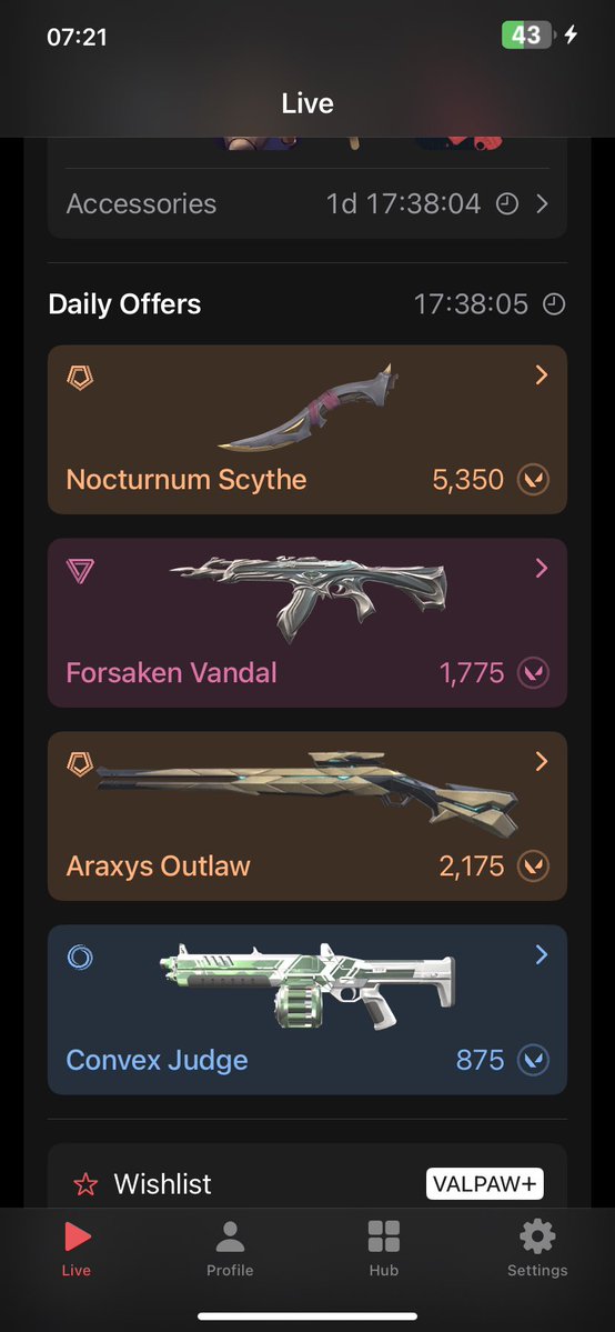 kat05xoxo's tweet image. I would literally do anything for these skins 😞 #valorant #skins