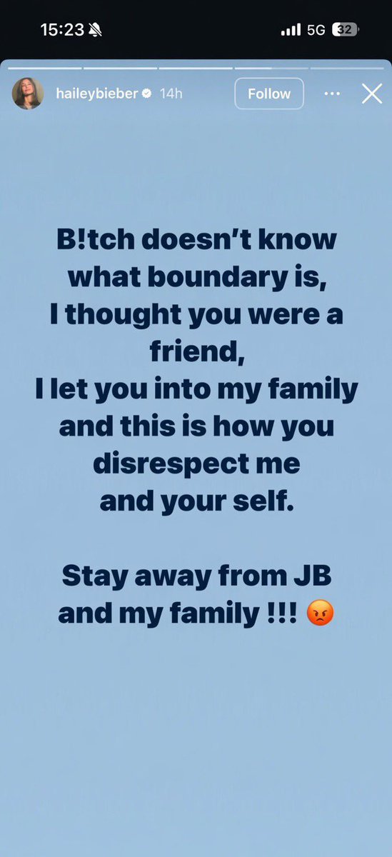 freakin_snow's tweet image. Well, looks like Hailey Bierber was pissed by the way Justin and Billie Ellish were getting cozy on stage.  This was confirmed when she posted and deleted on her IG status.

She wrote “ Billie crossed boundaries and disrespected herself, warned her to stay away from Justin for
