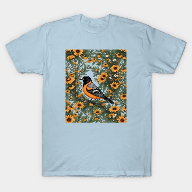 TaicheTees's tweet image. Just sold 🐦🌼
Baltimore Oriole Bird &amp;amp; Black-Eyed Susan Flowers #TShirt is on its way to a new home!
Bright, bold, and full of nature-inspired charm 🧡
#JustSold #BaltimoreOriole #WildlifeArt #NatureInspired #FloralDesign #SmallBusiness #taiche teepublic.com/t-shirt/597654…