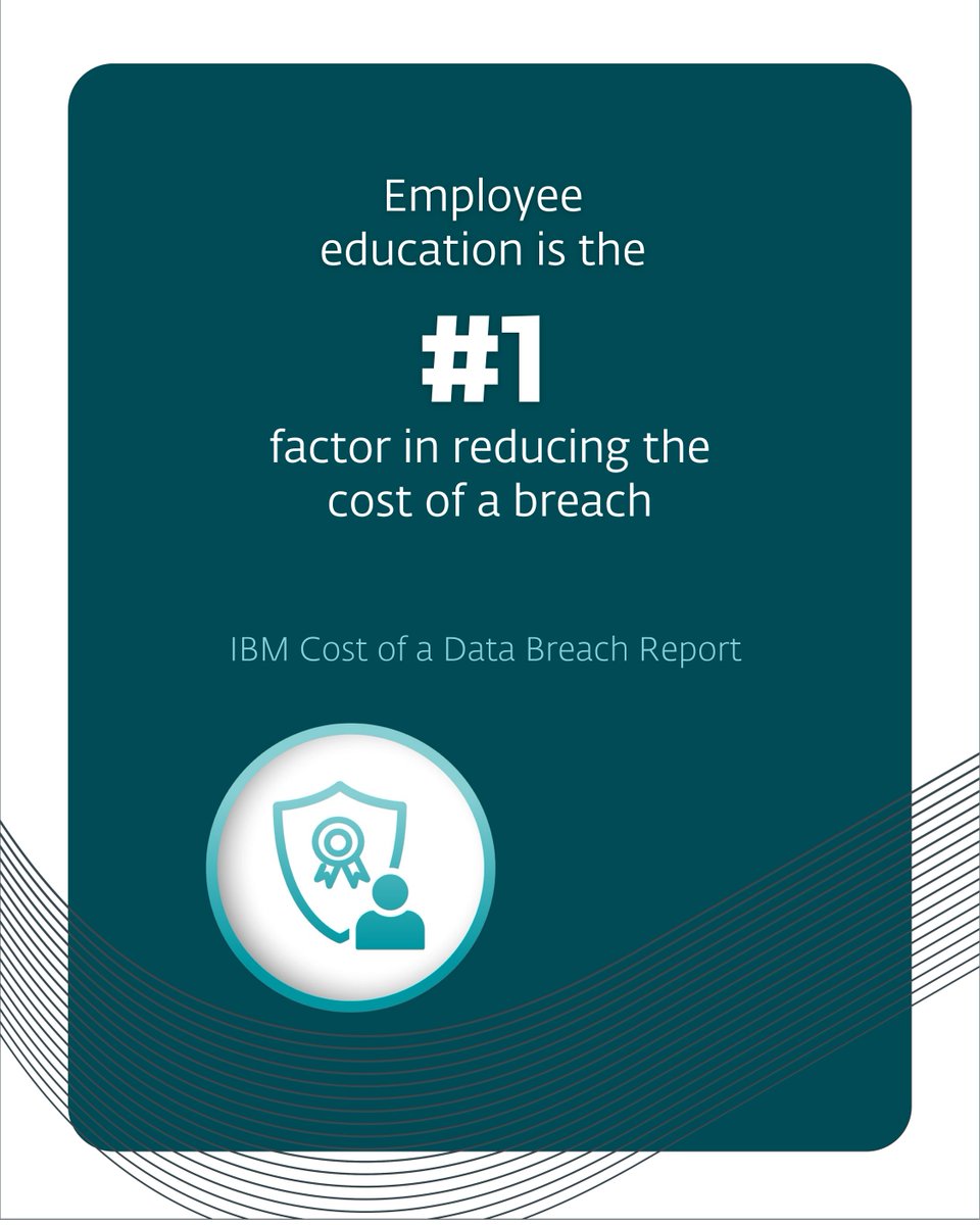 ESET_EA's tweet photo. Your security is only as strong as your weakest link &amp; more often than not, that link is human.

Employee education remains the #1 factor in reducing the cost of a breach, yet nearly half of organisations still face a cybersecurity skills gap. Learn more https://t.co/Ah1IyOuQtM https://t.co/gWa6qPjb07