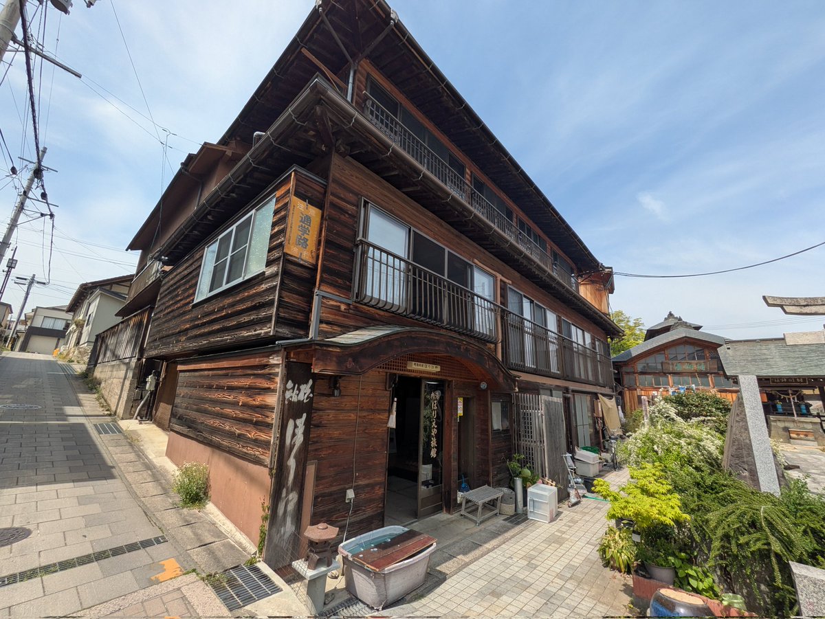 あっ！TLでよく見かける温泉旅館だ♨