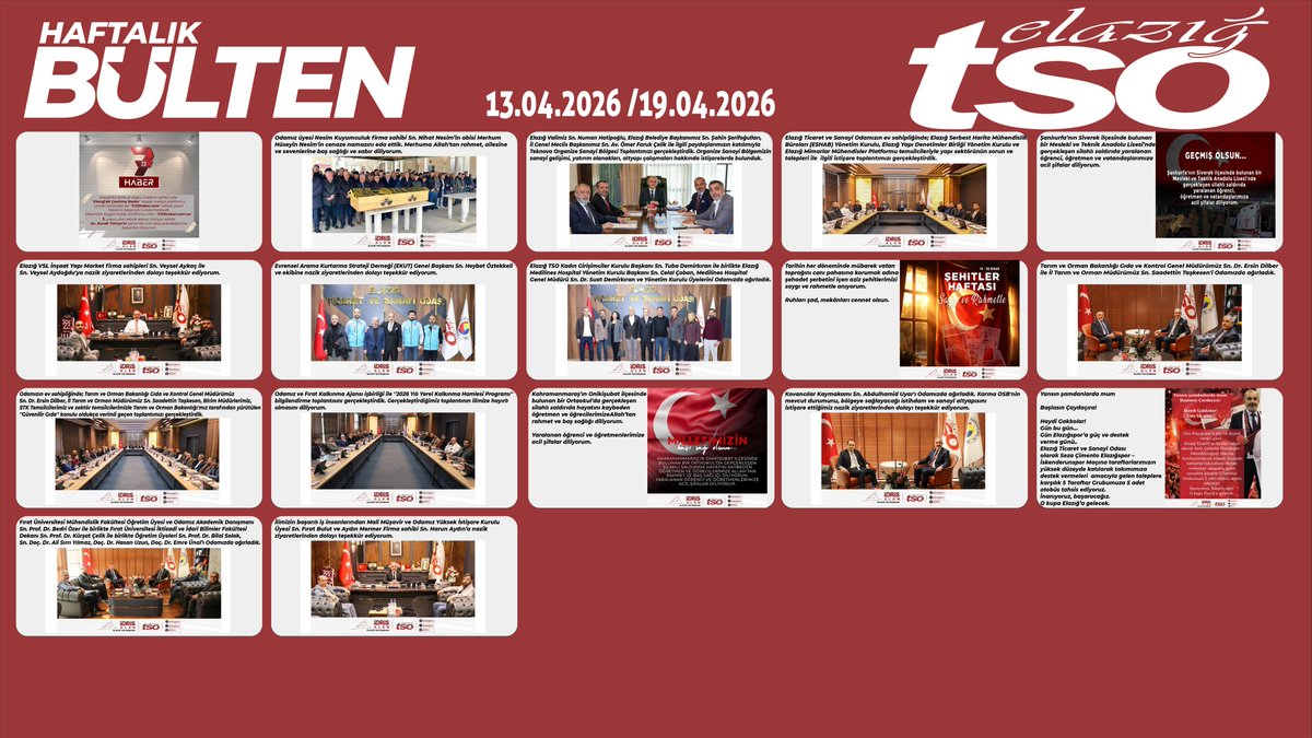 Elazığ TSO tweet media