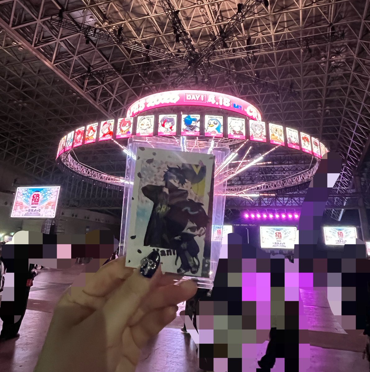 si_gu_rain's tweet photo. CRフェスそしてCRLIVE、2日間ありがとうございました！
交換とかも沢山してもらって、ほんとにCRのファンの方々の温かみに触れられて嬉しかった！

 #CRフェス
 #CRLIVE https://t.co/KiPWo2dA18