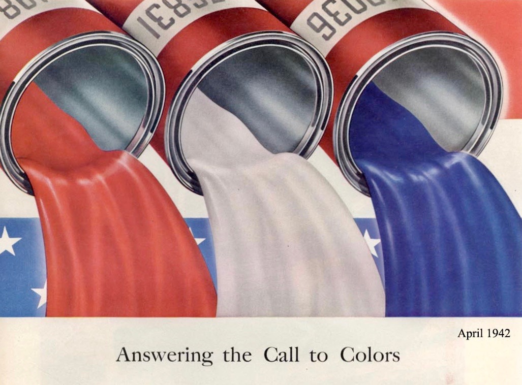 LRonLacy's tweet photo. In #APRIL 1942
‘Answering the Call to Colors’
#illustration #illustrationart #graphicdesign #paints #finishes #WW2 https://t.co/zap3kZXcuy