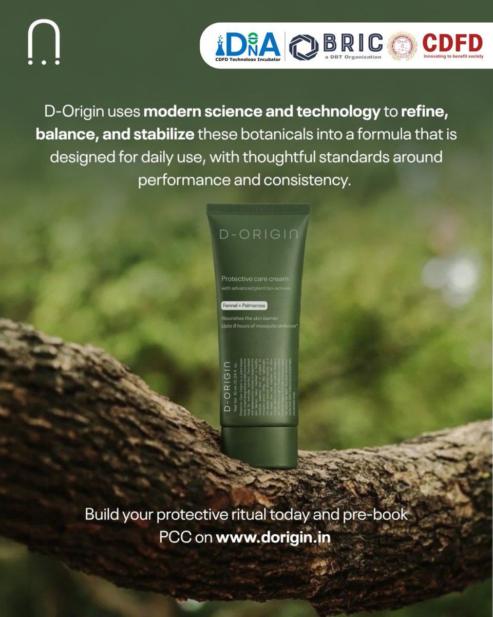 incubator_cdfd's tweet photo. We’ve all grown up reacting to mosquito bites. But what if protection was built into everyday life?
As mosquito-borne diseases continue to affect millions, the need for smarter solutions has never been more urgent.
A startup from @incubator_cdfd is rethinking this. (1/2) https://t.co/mUu9fmtLBU