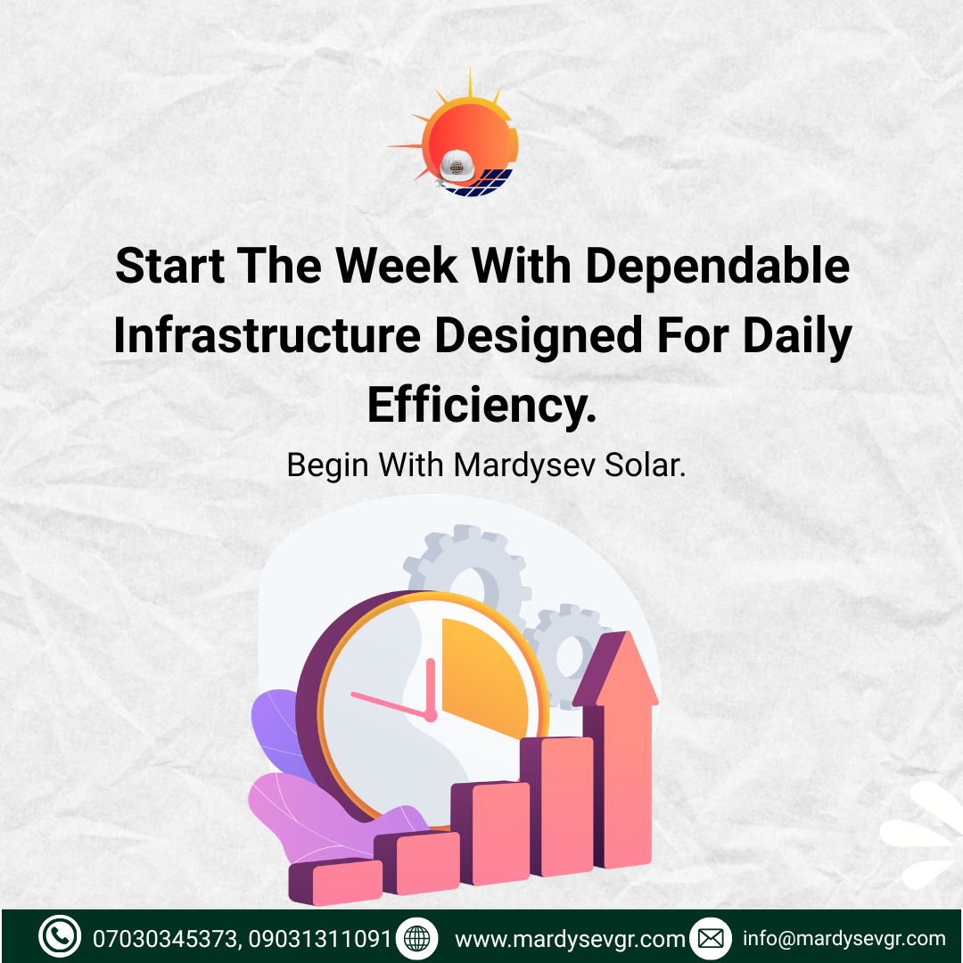 Mardysev_solar's tweet image. Start the week with systems built for efficiency.
Reliable power keeps you productive and everything running smoothly. ⚡☀️
Begin smarter with Mardysev Solar.
📞 07030345373 | 09031311091
🌐 mardysevgr.com⁠�
#MardysevSolar #MondayMotivation #ReliablePower #SmartEnergy