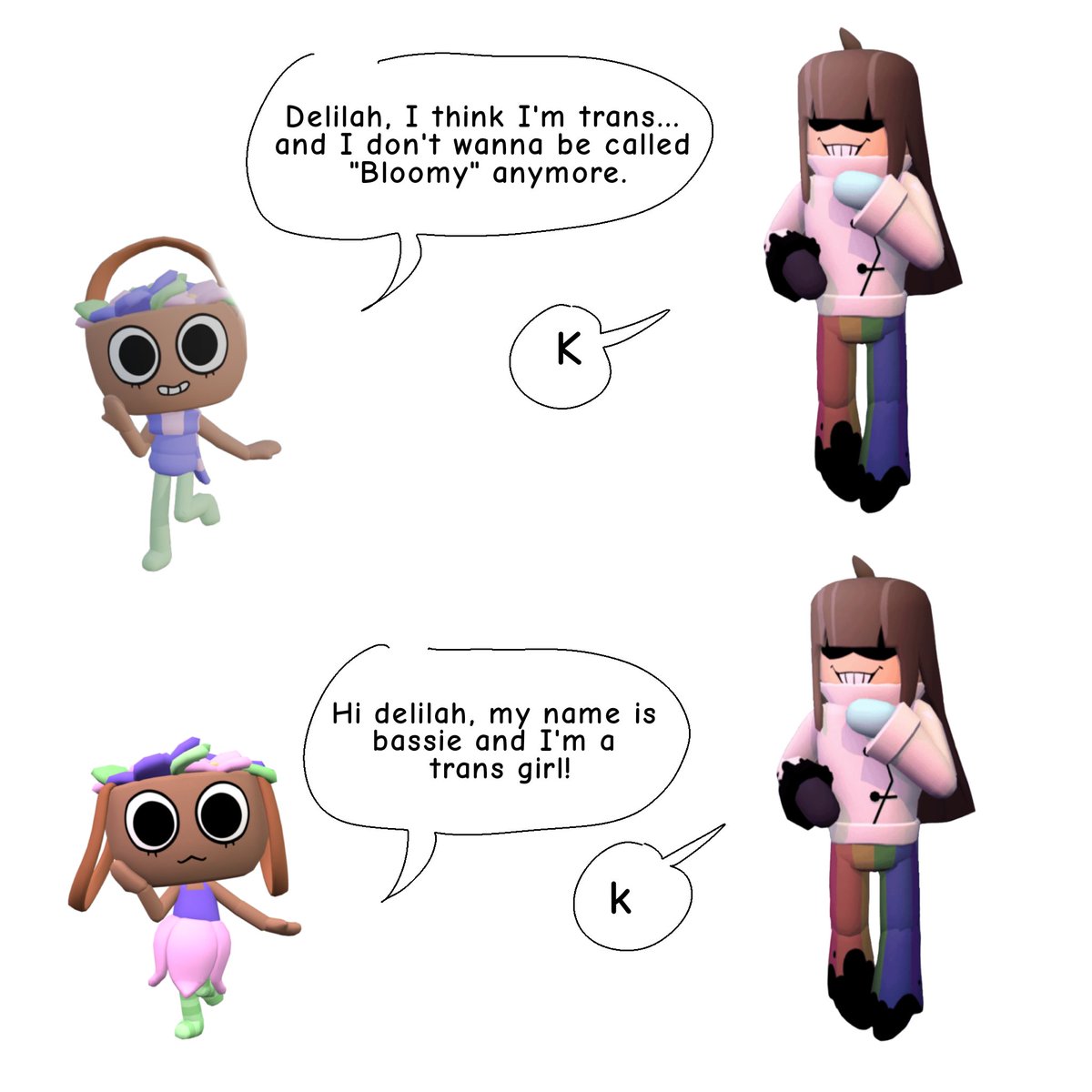 She trans guys canon #Dandysworld