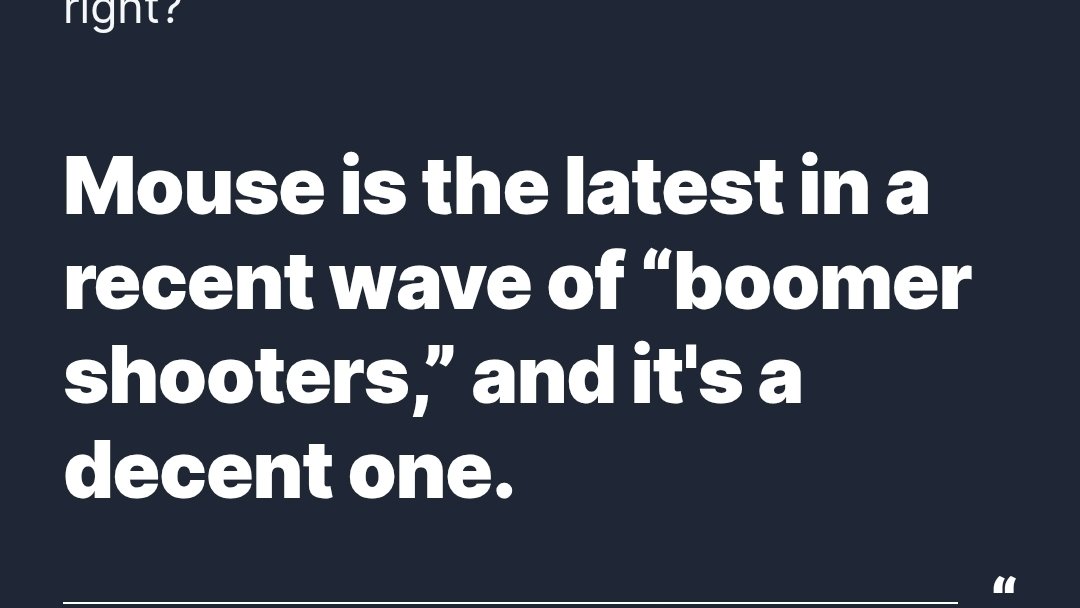 - IGN les pone un 6
- Se quejan de demasiado queso (FPS de ratones)
- Cabrean a todo dios
- "6/10: Too much cheese" se vuelve MEME
- Los Devs lo usan y se ríen: 25.000 LIKES
- Usan el término "Boomer shooter"
- Vuelven a cabrear a todo dios

IGN, una vez más, uniendo a los gamer