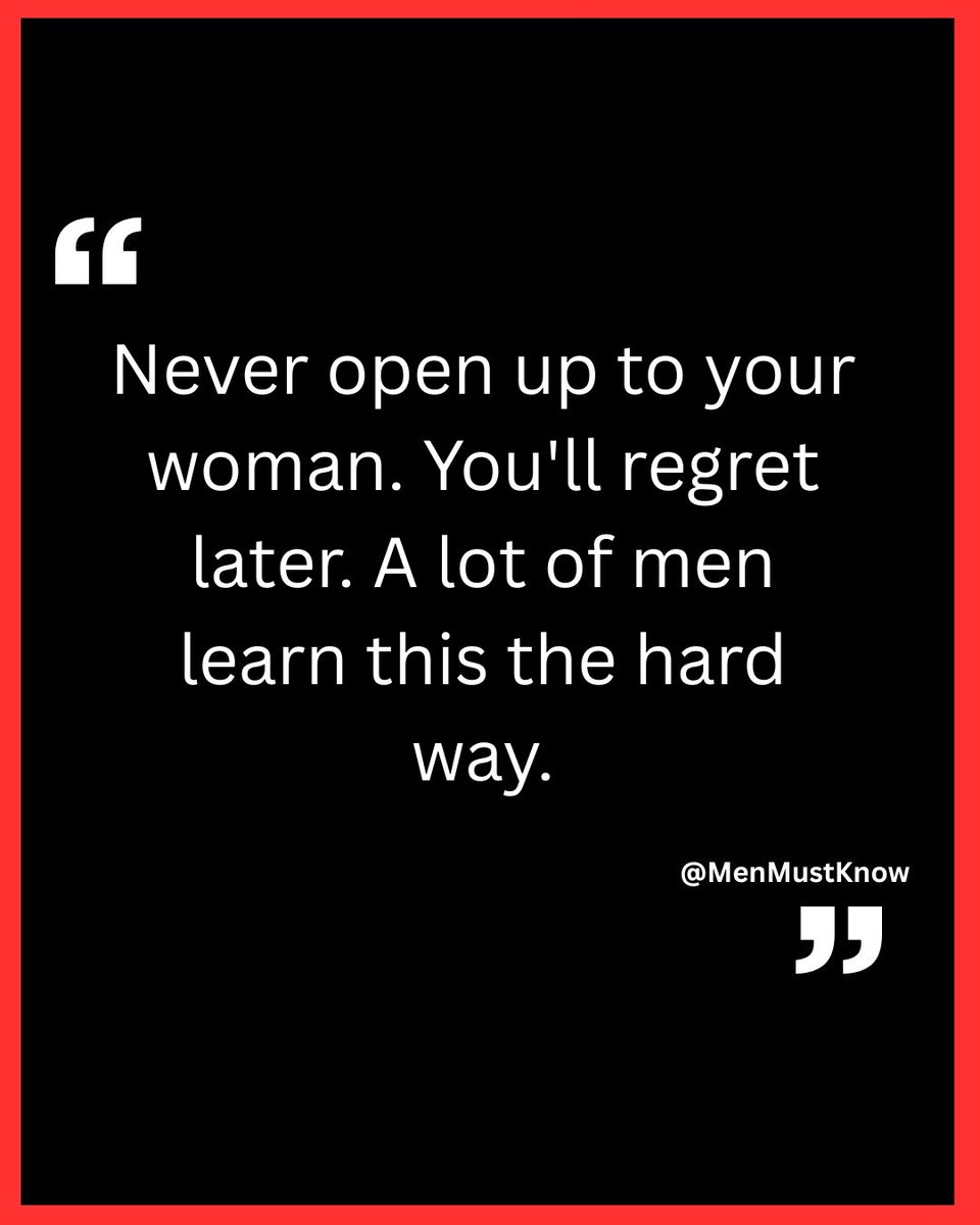 Men Must Know tweet media