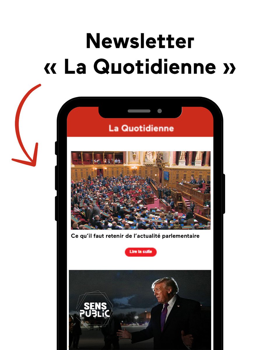 publicsenat's tweet image. 📬 Envie de rester informés de l'actualité parlementaire et politique ? 
Abonnez-vous à notre #newsletter ✉️ La Quotidienne ! 
🔴 ➡️ go.publicsenat.fr/beq ➡️ go.publicsenat.fr/PeB